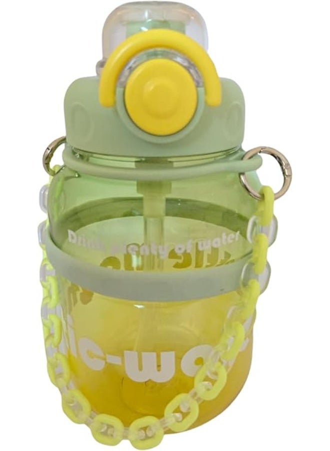 MINIIMODZ MINII MODZ Kids Magnetic Belt Water Bottle with Straw | 700 ml water bottle Best for School, Walks & Picnics - Image 1